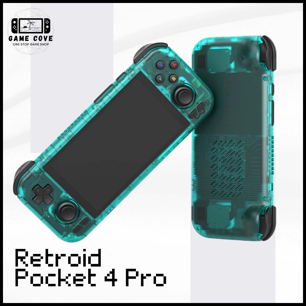 Retroid Pocket 4 Pro Android Handheld Retro Gaming Console with Games –  GameCove