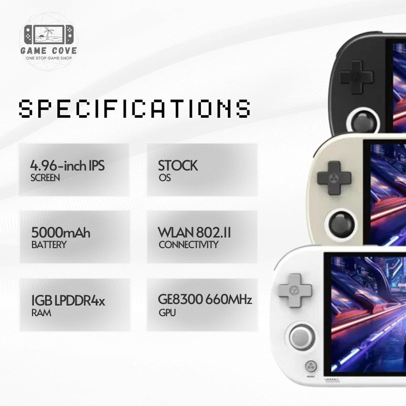 GameCove Trimui Smart Pro 4.96-Inch Retro Handheld Game Console
