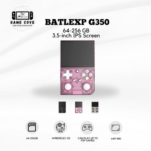 GameCove BATLEXP G350 3.5-Inch Retro Handheld Game Console