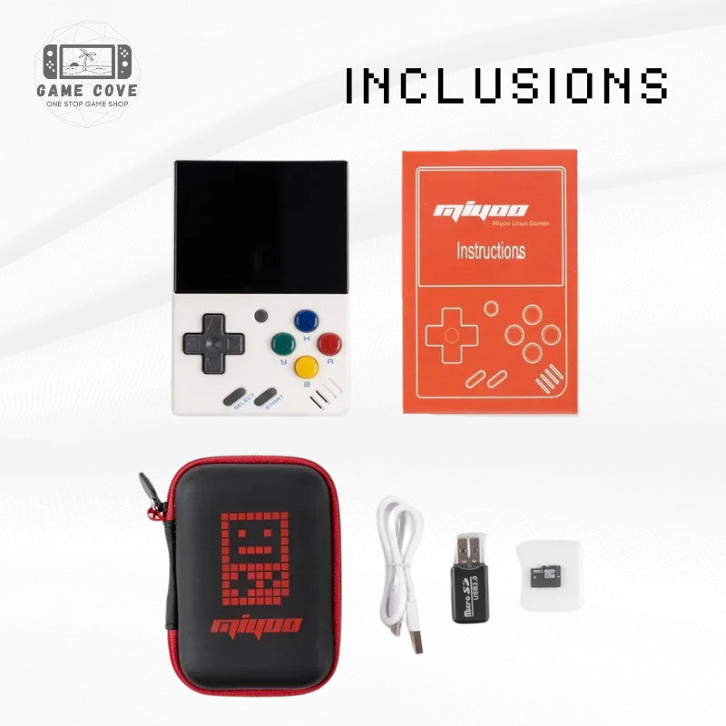 GameCove Miyoo Mini 2.8-Inch Retro Handheld Game Console