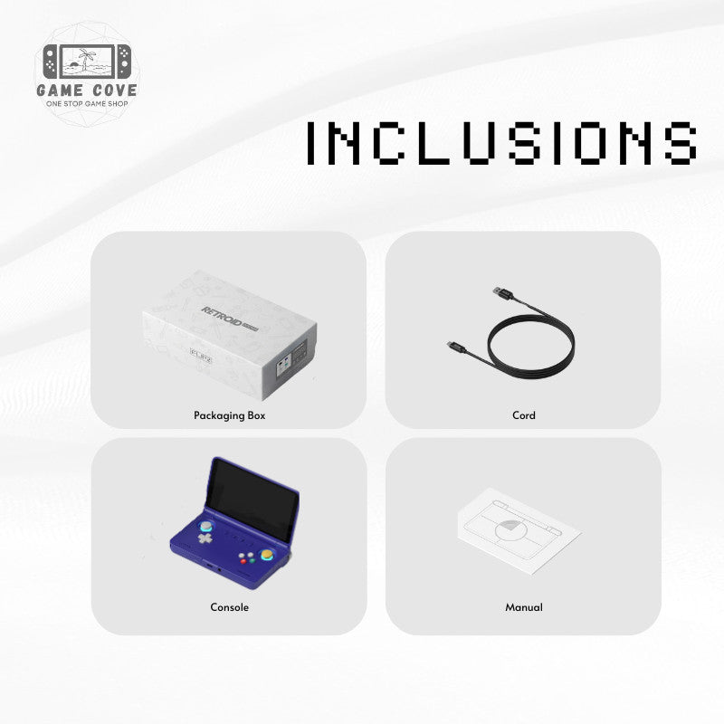 Retroid Pocket Flip 2 Handheld Retro Gaming Console | Game Cove PH