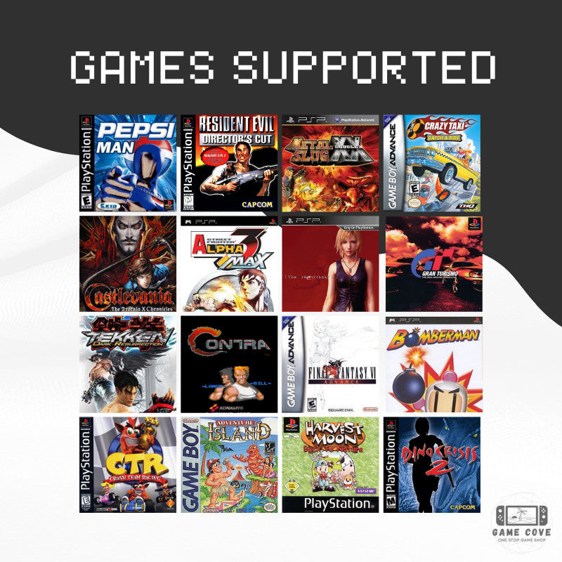 GameCove Miyoo A30 Retro Handheld Video Game Console Linux System 2.8 Inch IPS Screen