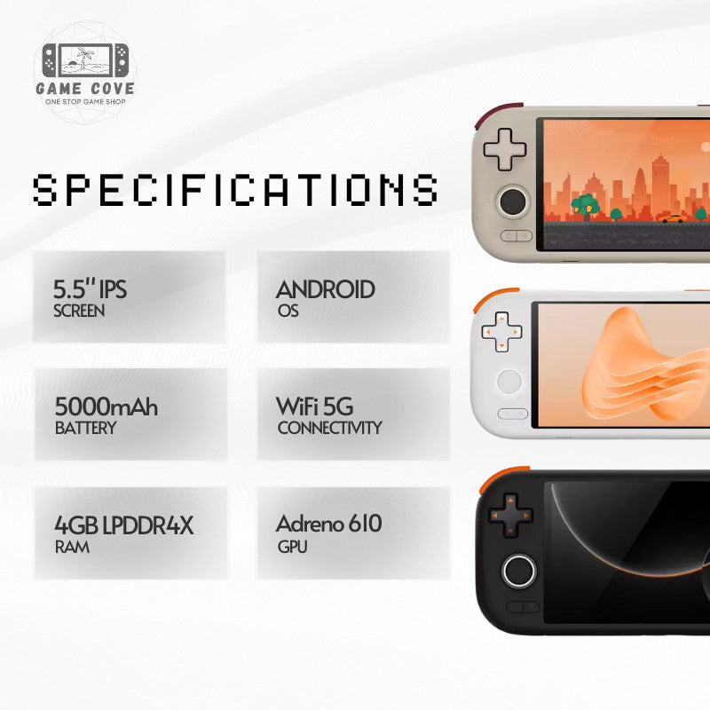 Mangmi Air X Android Handheld Game Console Android 14 IPS Screen | GameCove PH