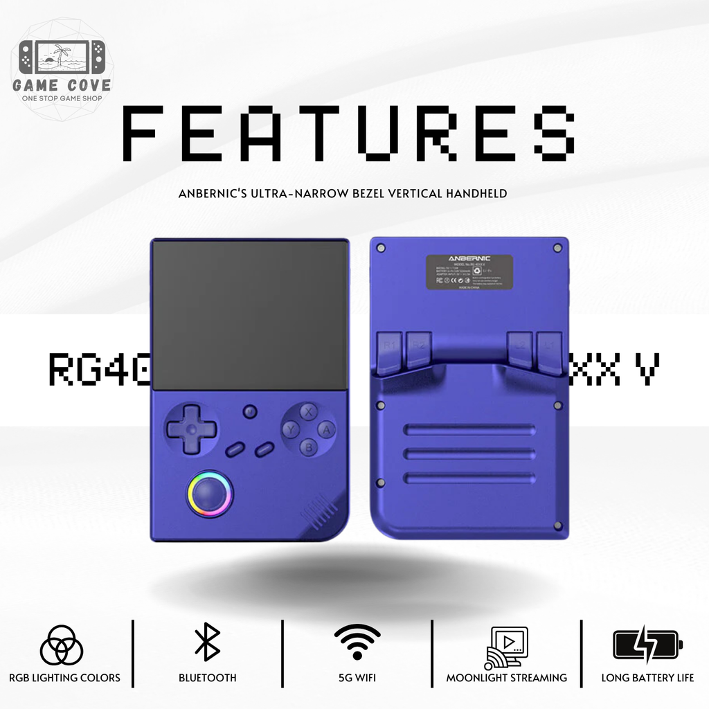 ANBERNIC RG40XX V 4-Inch IPS Linux Retro Gaming Handheld Console
