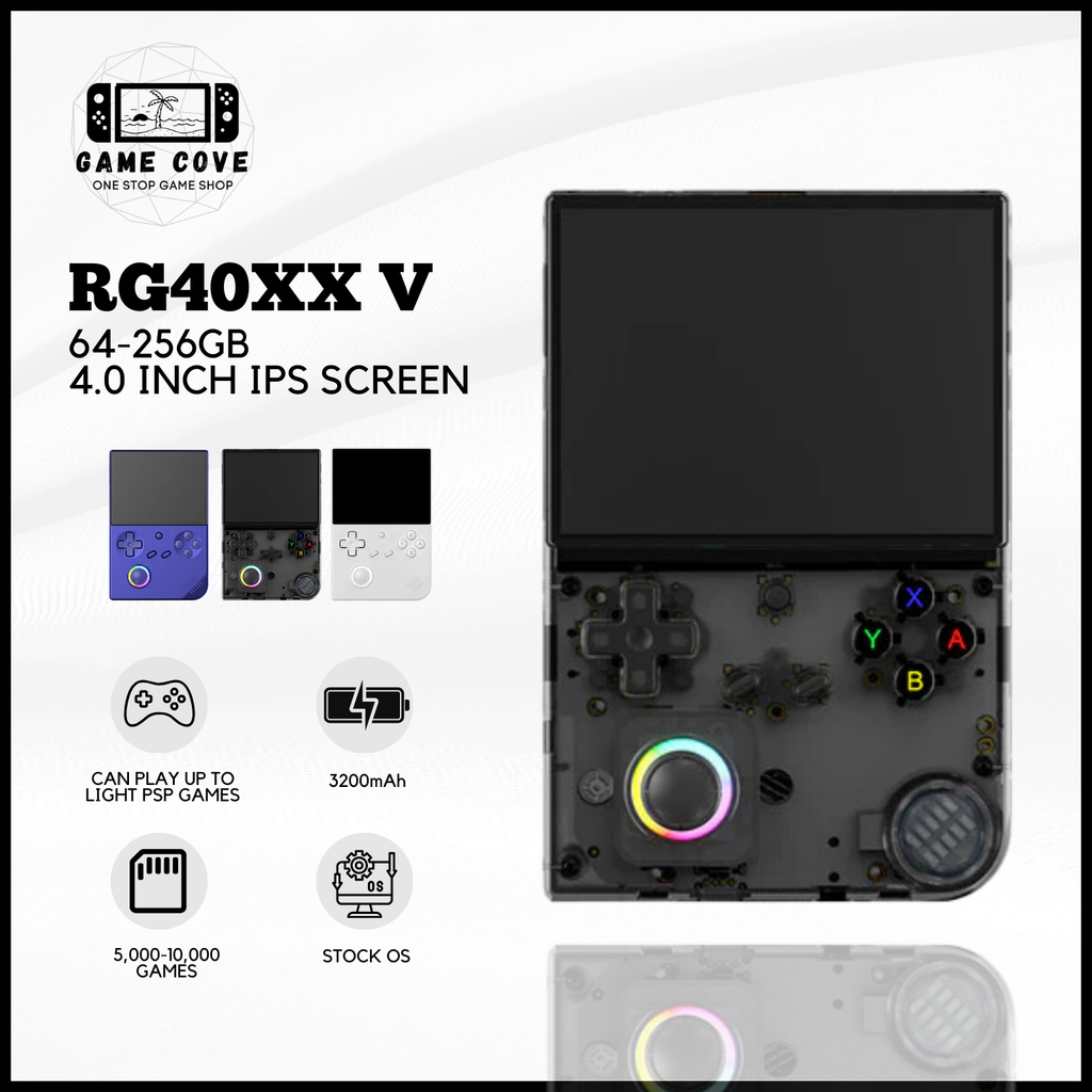 ANBERNIC RG40XX V 4-Inch IPS Linux Retro Gaming Handheld Console