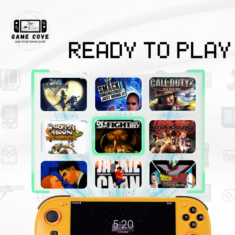 Emulation Games SD Card for Retroid (RP3+, RP Mini V2, RP4, RP Flip 2, RP5, RP6) | ES-DE Setup Ready