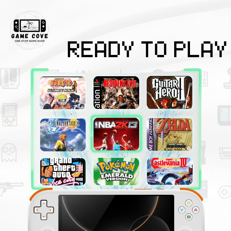 Emulation Games Original Branded SD Card for Mangmi Air X, Mangmi Pocket Max