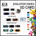 Emulation Games Original Branded 1TB SD Card for Ayn, Retroid, and Mangmi Devices | ES-DE Ready