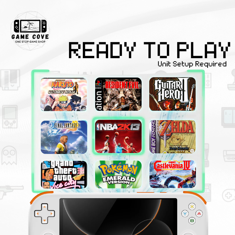 Emulation Games Original Branded 1TB SD Card for Ayn, Retroid, and Mangmi Devices | ES-DE Ready