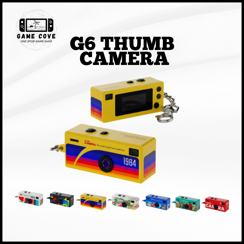 G6 1080P Wide-Angle Thumb Mini Camera – 0.96″ LCD