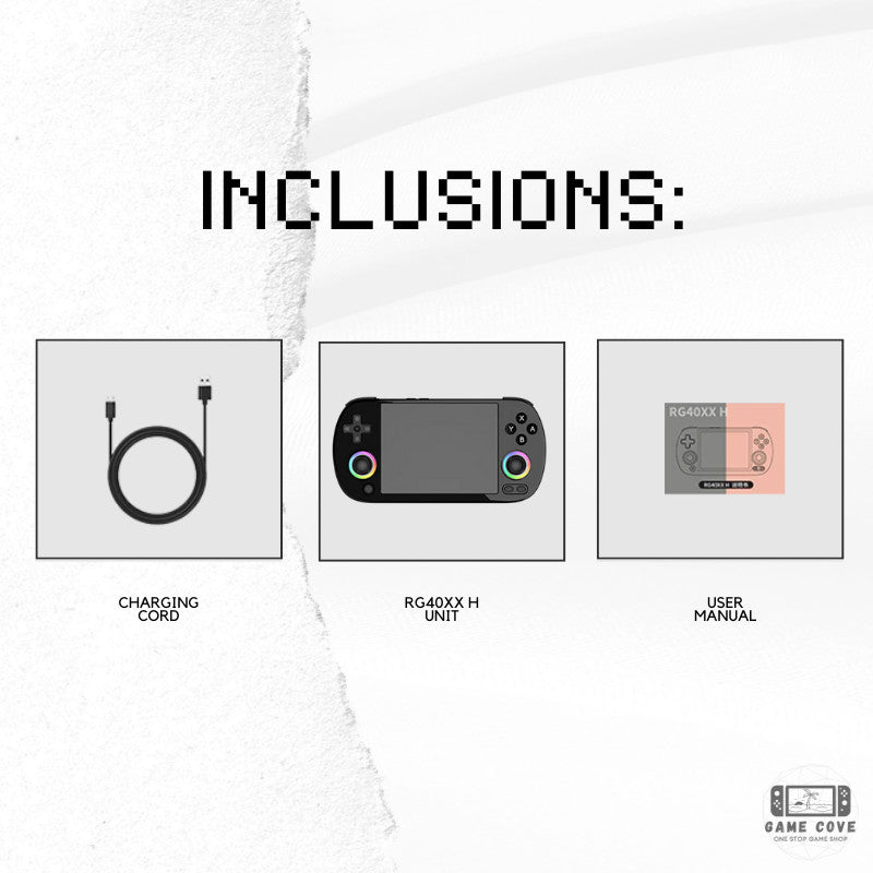 ANBERNIC RG40XX H 4-Inch IPS Linux Retro Gaming Handheld Console