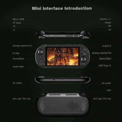 AYN Odin 2 Mini Android Handheld Emulator Android 13 Wifi Bluetooth Portable Console | Game Cove PH