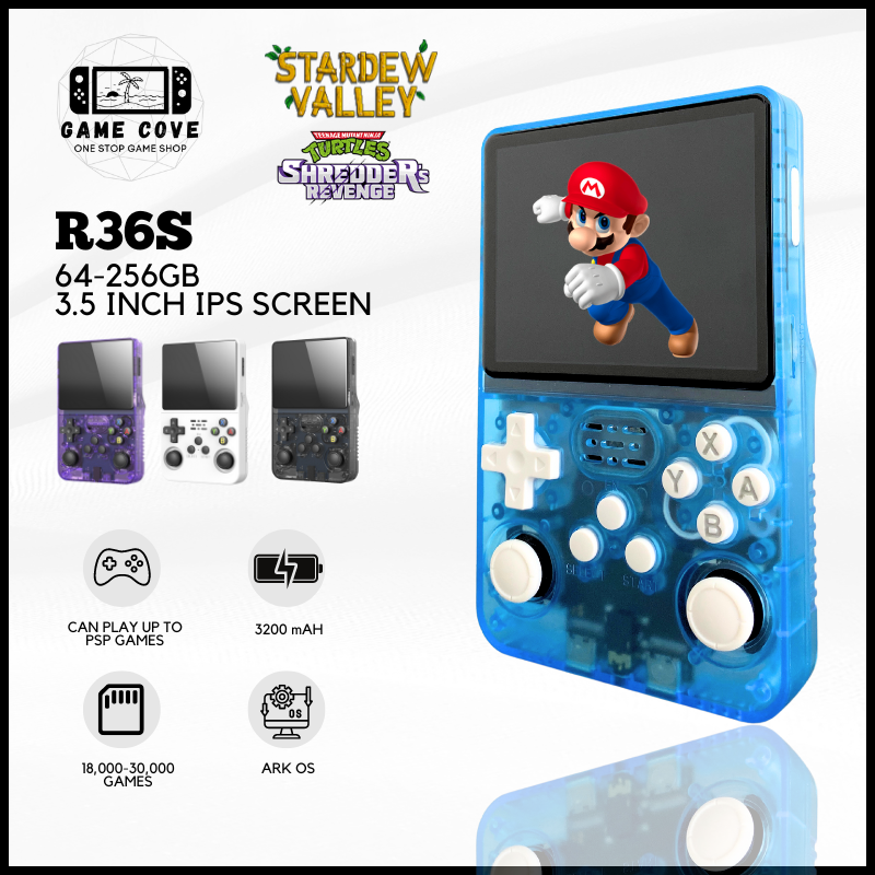 R36S Retro Handheld Review: Affordable Classic Gaming on the Go – GameCove