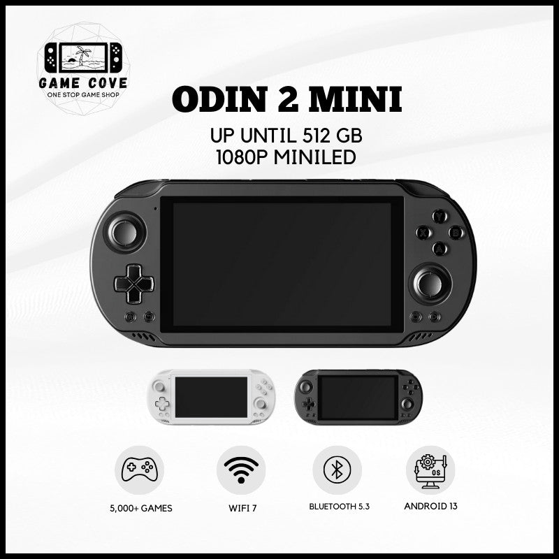 AYN Odin 2 Mini Android Handheld Emulator Android 13 Wifi Bluetooth Portable Console | Game Cove PH