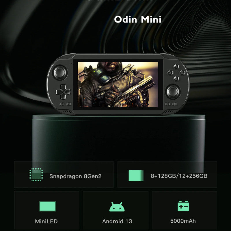 AYN Odin 2 Mini Android Handheld Emulator Android 13 Wifi Bluetooth Portable Console | Game Cove PH