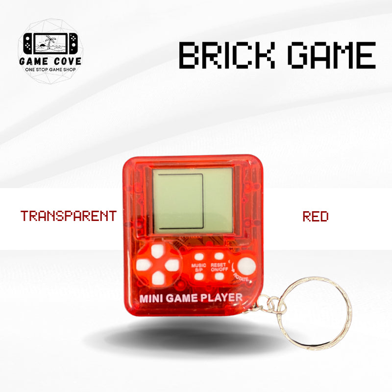 Mini Classic Brick Game Handheld Key Chain Retro Gaming Console