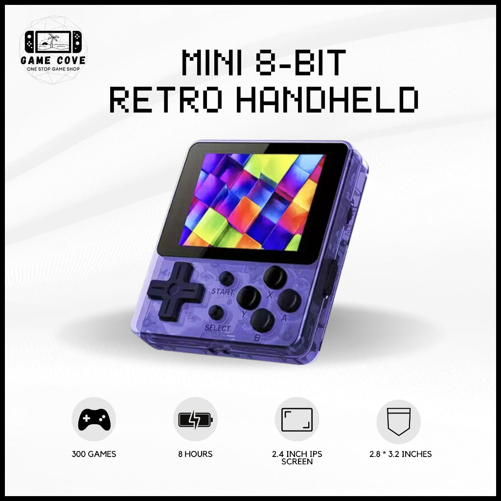 Mini 8-bit Retro Handheld – GameCove