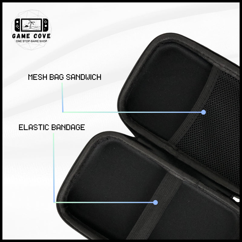 ANBERNIC RG40XX H Waterproof Mesh Hard Case Pouch