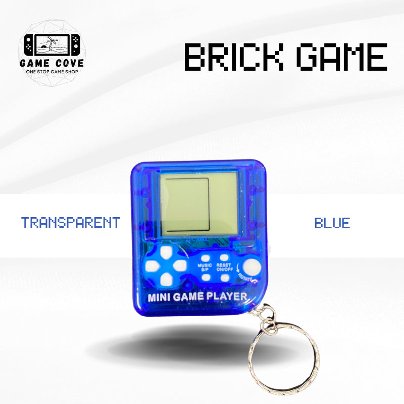 Mini Classic Brick Game Handheld Key Chain Retro Gaming Console