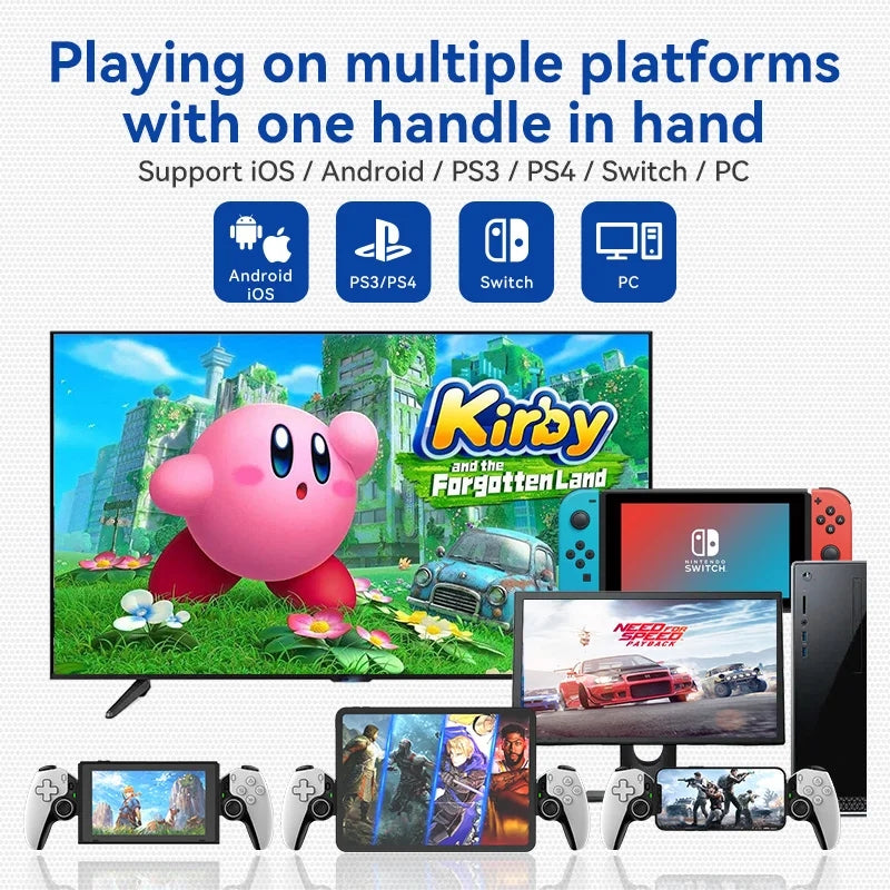 BSP D9 Wireless Bluetooth Gaming Controller | Stretchable Mobile Gamepad