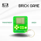 Mini Classic Brick Game Handheld Key Chain Retro Gaming Console