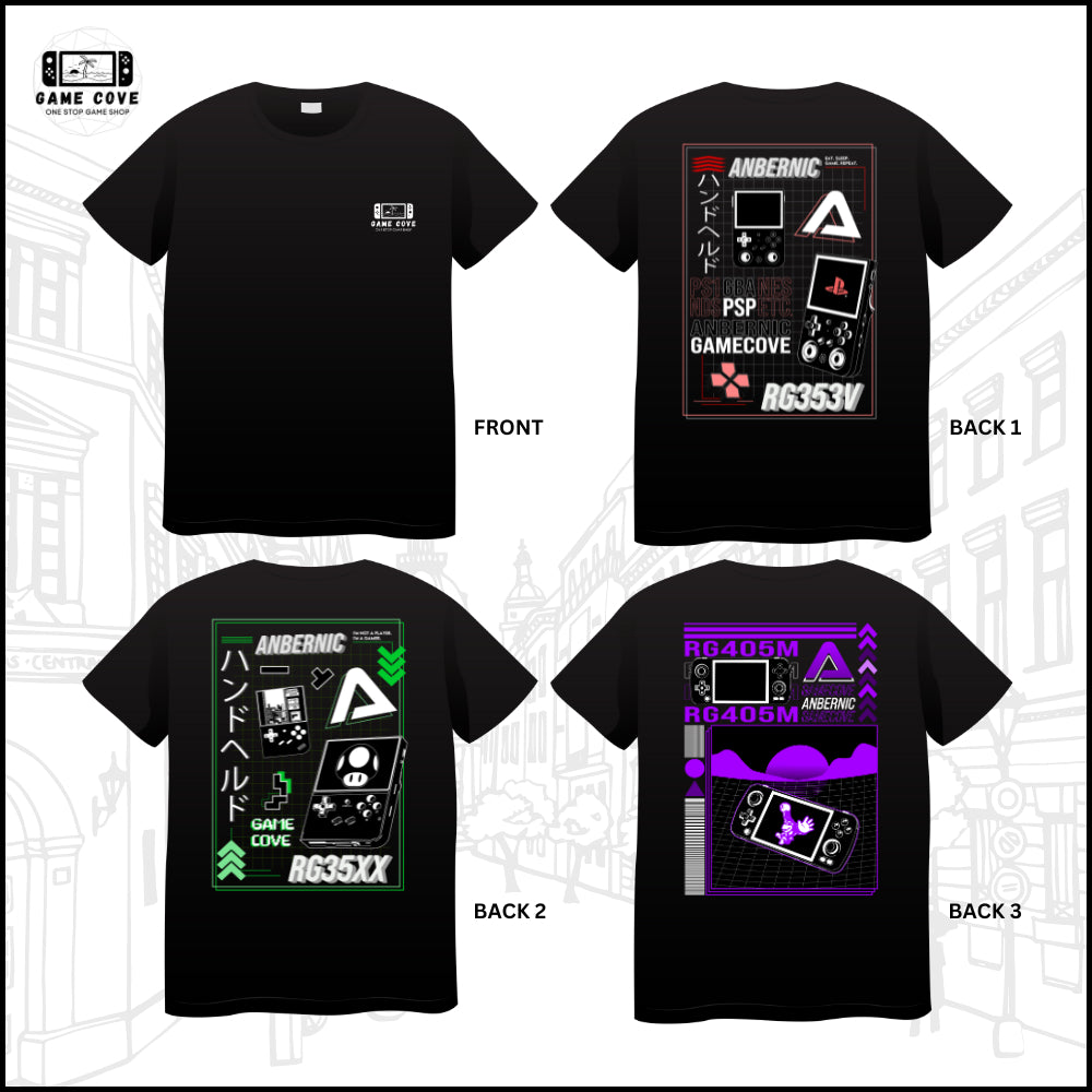 ANBERNIC Retro Series T-Shirt Gaming Lifestyle Apparel