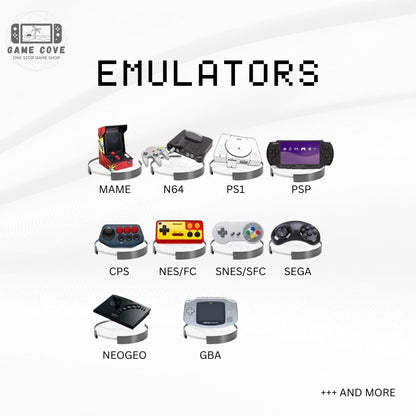 GameCove Trimui Brick 3.2-inch Retro Handheld Game Console Crossmix OS