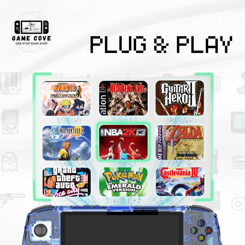 Emulation Games Original Branded SD Card for Anbernic RG405V, RG406V, RG556, RG557, RG Cube, RG Vita