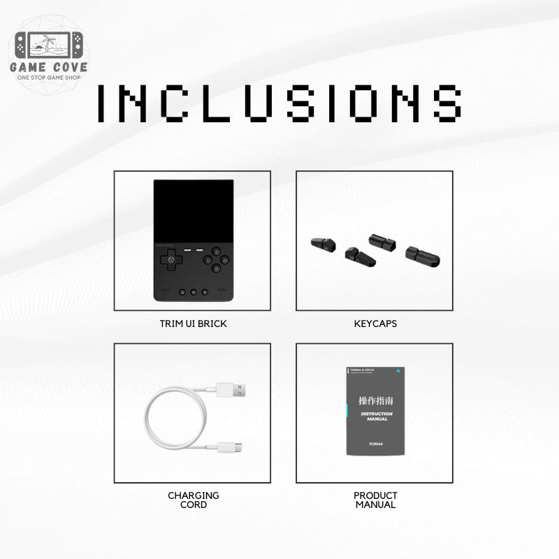 TRIMUI Brick 3.2″ IPS Retro Gaming Handheld – CrossMix OS Edition