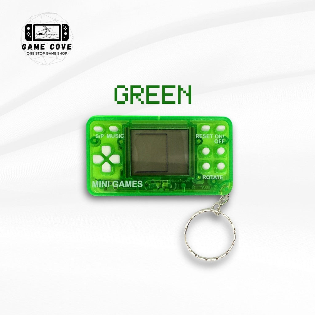 Mini Classic Horizontal Brick Game Handheld Console Keychain