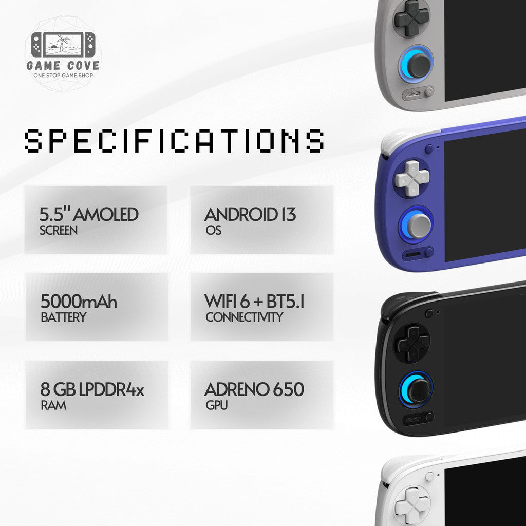 Retroid Pocket 5 OLED Android Retro Gaming Handheld Console