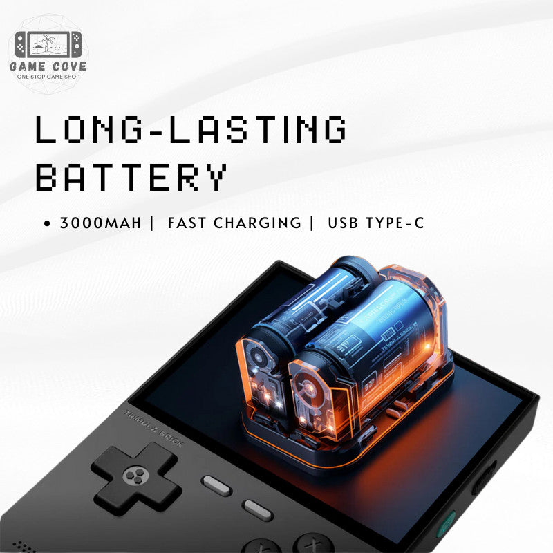 TRIMUI Brick 3.2″ IPS Retro Gaming Handheld – CrossMix OS Edition