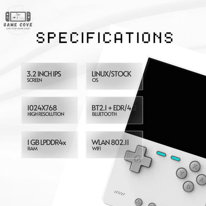 GameCove Trimui Brick 3.2-inch Retro Handheld Game Console