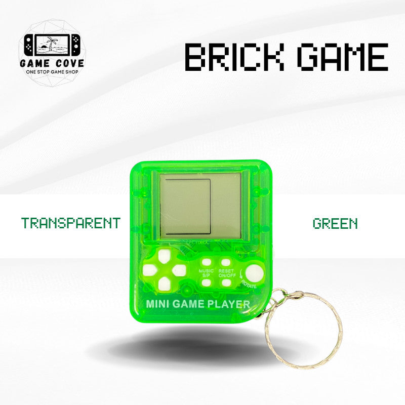 Mini Classic Brick Game Handheld Key Chain Retro Gaming Console