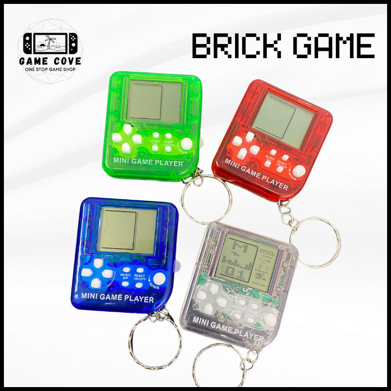Mini Classic Brick Game Handheld Key Chain Retro Gaming Console