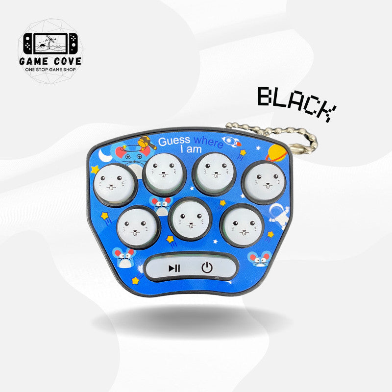 Whac-A-Mole Mini Handheld Key Chain Retro Game Console