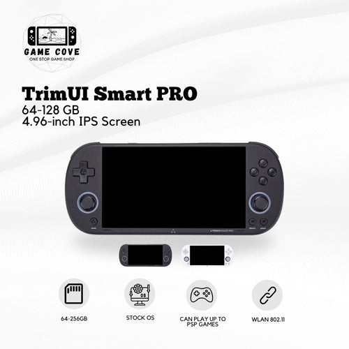GameCove Trimui Smart Pro 4.96-Inch Retro Handheld Game Console