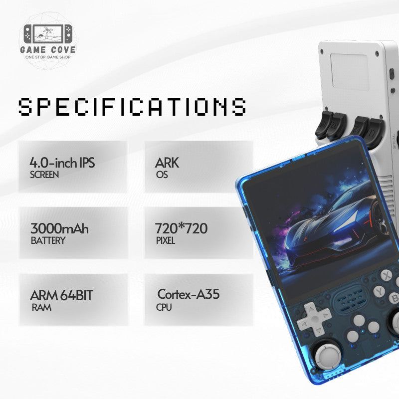 R36S Plus 4.0″ IPS Linux Retro Gaming Handheld Console