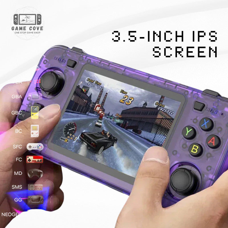 R36H 3.5″ IPS Linux Retro Gaming Handheld Console