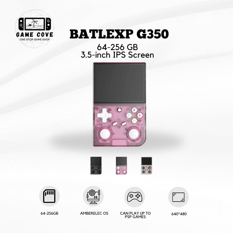 GameCove BATLEXP G350 3.5-Inch Retro Handheld Game Console