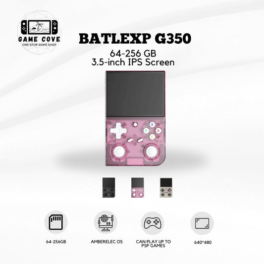 GameCove BATLEXP G350 3.5-Inch Retro Handheld Game Console