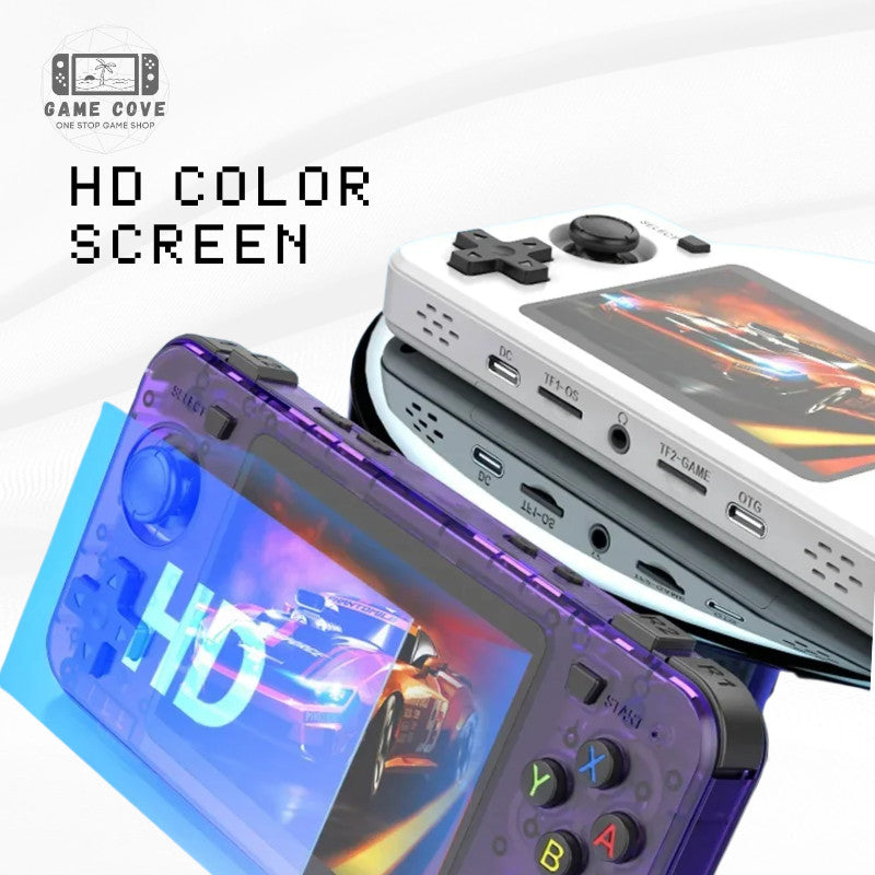 R36H 3.5″ IPS Linux Retro Gaming Handheld Console