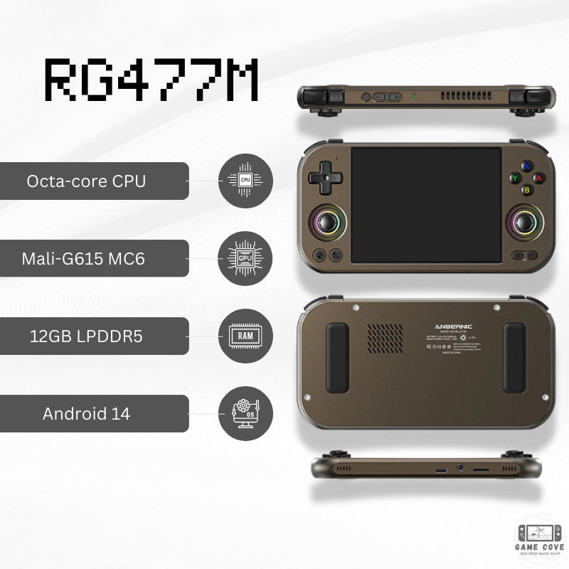 ANBERNIC RG477M Android Handheld Game Console Android 14 | GameCove PH