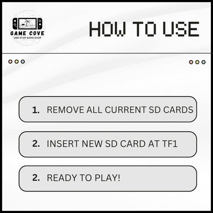 RG40XX H & RG40XX V SD CARD MODDED STOCK OS