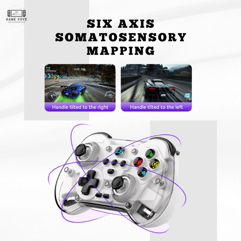 Z01X Wireless Gaming Controller for PC, Android, Switch & iOS