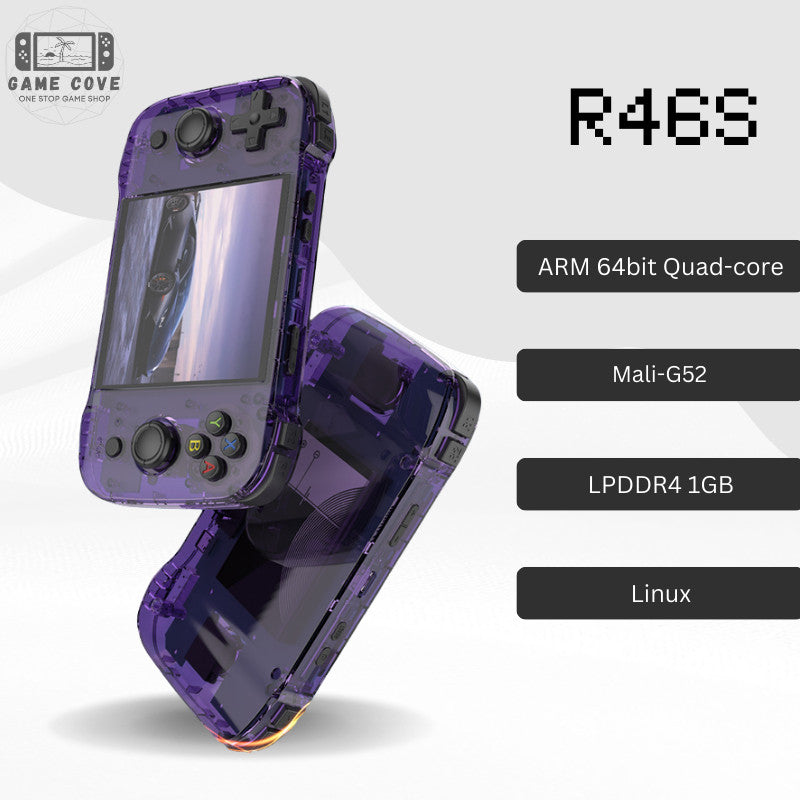 R46S 4.0″ IPS Linux Retro Gaming Handheld Console