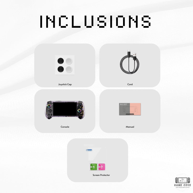 ANBERNIC RG557 5.48″ AMOLED Android Gaming Handheld