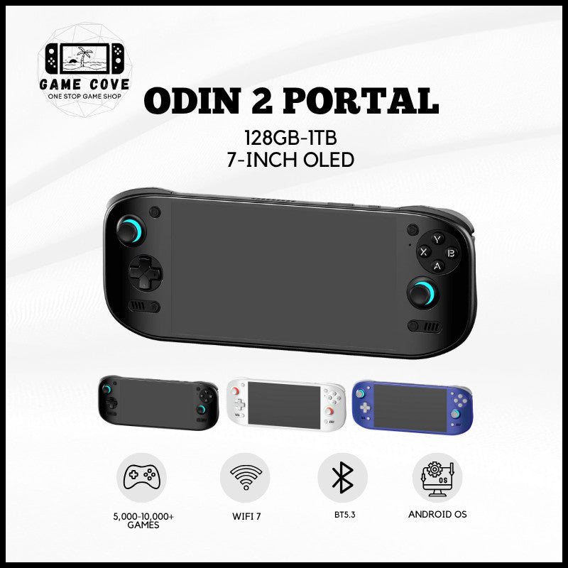 AYN Odin 2 Portal Android Handheld Emulator Android 13 Wifi Bluetooth Portable Console | GameCove PH