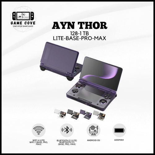 AYN Thor 6'' OLED Dual Screen Gaming Handheld | GameCove PH