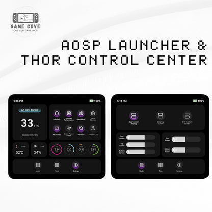 AYN Thor 6'' OLED Dual Screen Gaming Handheld | GameCove PH